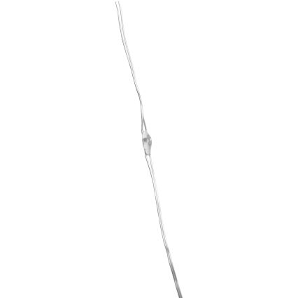 Aigostar - LED-lichtsnoer voor buiten 50xLED/3xAA IP44 5,3 m koud wit