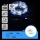 Aigostar - LED-lichtsnoer voor buiten 100xLED/8 functies/3xAA 10,3 m IP44 koud wit