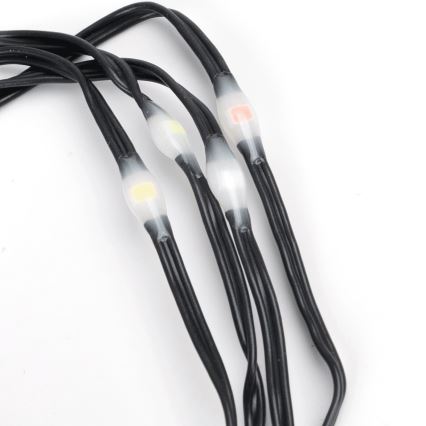 Aigostar - LED-lichtsnoer voor buiten 150xLED/8 functies 3xAA 15,3 m IP44 meerkleurig