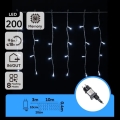 Aigostar - LED-lichtsnoer voor buiten 200x LED/3,6 W/230 V/8 functies 10 x 0,4 m IP44 koud wit