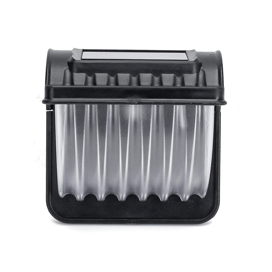 Aigostar - LED Luminaire solaire d'extérieur avec détecteur LED/0,12W/2V IP44