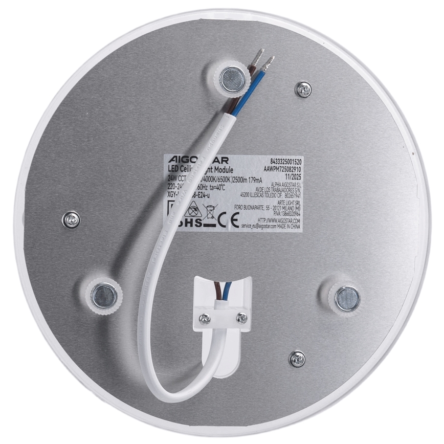 Aigostar - LED magnetische module LED/24W/230V 3000/4000/6500K