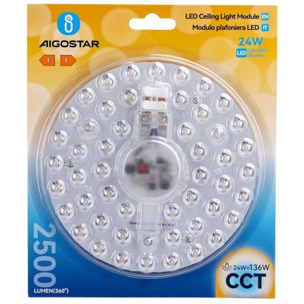 Aigostar - LED magnetische module LED/24W/230V 3000/4000/6500K