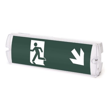 Aigostar - LED Noodverlichting EMERGENCY EXIT LED/4W/230V IP65 6500K 600mAh