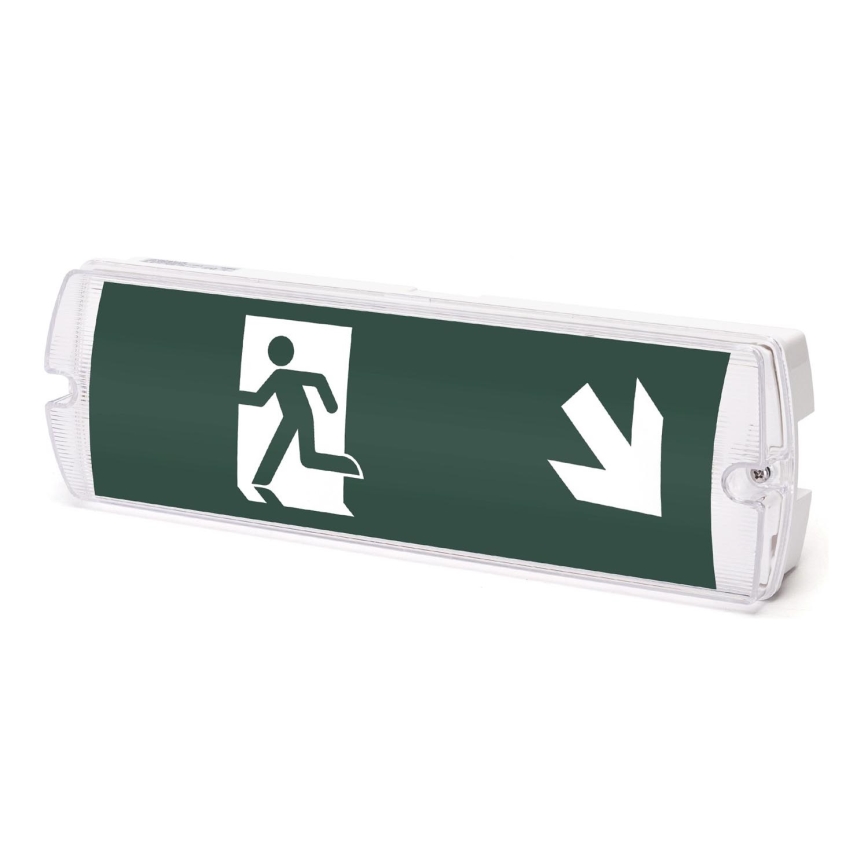 Aigostar - LED Noodverlichting EMERGENCY EXIT LED/4W/230V IP65 6500K 600mAh