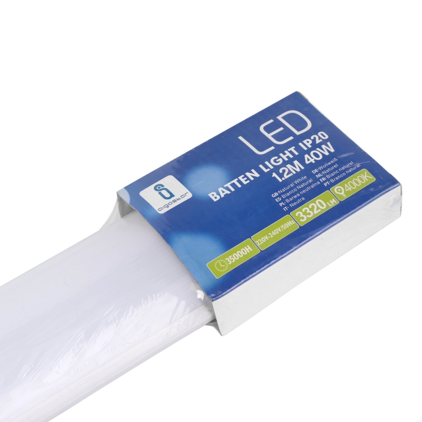 Aigostar - LED Onder keukenkast verlichting LED/40W/230V 4000K 120 cm wit