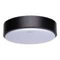 Aigostar - LED Plafondlamp LED/12W/230V 3000K d. 23 cm zwart