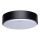 Aigostar - LED Plafondlamp LED/12W/230V 3000K d. 23 cm zwart