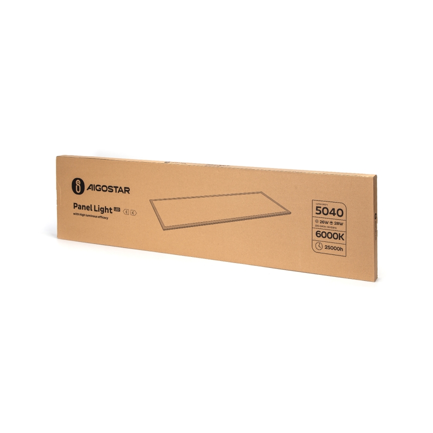 Aigostar - LED-Plafondpaneel LED/28W/230V 120x30 cm 6000K
