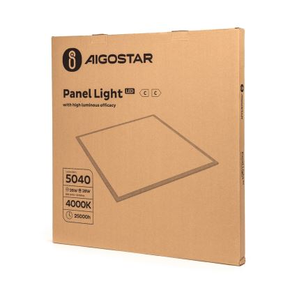 Aigostar - LED-Plafondpaneel LED/28W/230V 60x60 cm 4000K