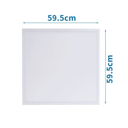 Aigostar - LED-Plafondpaneel LED/40W/230V 6500K 60x60cm wit