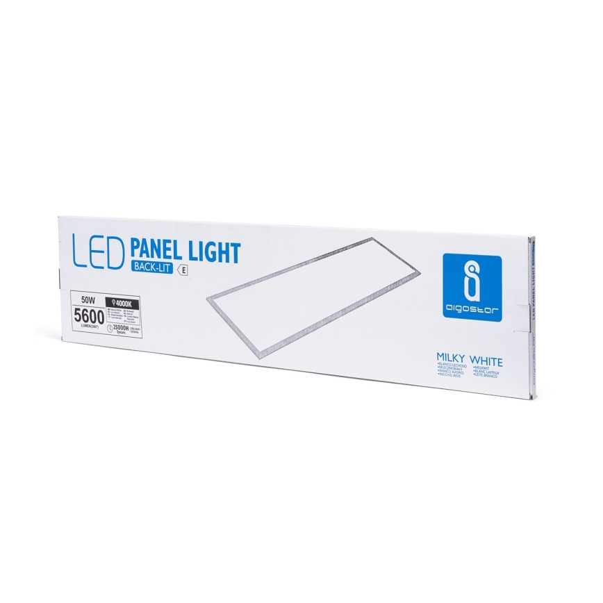 Aigostar - LED-Plafondpaneel LED/50W/230V 4000K 120x30cm wit