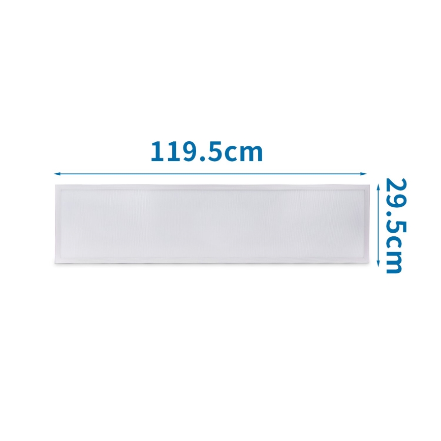 Aigostar - LED-Plafondpaneel LED/50W/230V 4000K 120x30cm wit