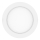 Aigostar - LED Plafonnier LED/12W/230V d. 17,4 cm 4000K blanc