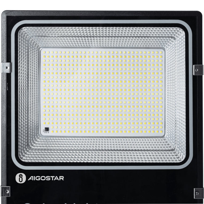 Aigostar - LED projecteur solaire LED/200W/3,2V 3600mAh 3000K/4000K/6500K IP66 + télécommande