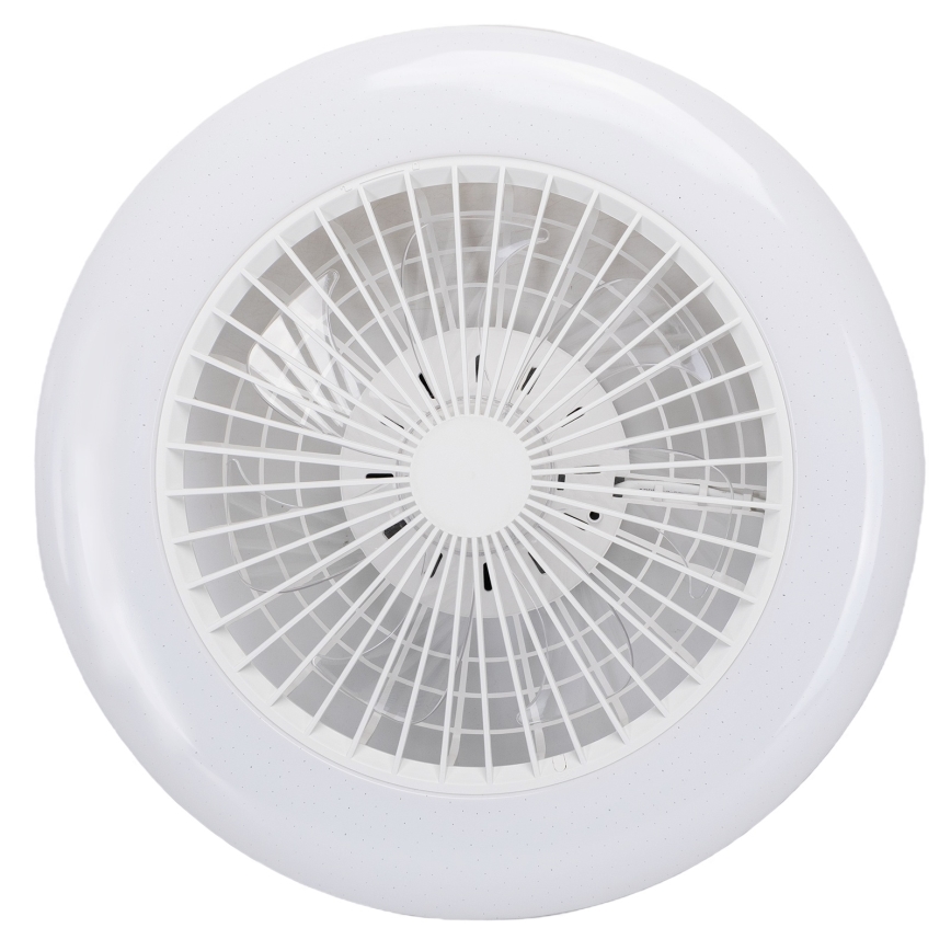 Aigostar - LED RGB Dimbare plafondlamp met ventilator MESH LED/40W/230V 2700-6500K wit + afstandsbediening