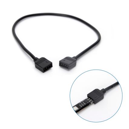 Aigostar - LED RGB Smart Dimbare strip 4x0,5m LED/4,5W/5V Wi-Fi + afstandsbediening