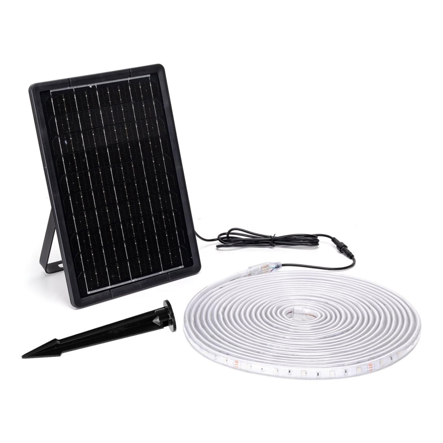 Aigostar - LED RGB Dimbare zonnestrip LED/10W/3,2V 10 m IP65 + afstandsbediening