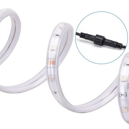 Aigostar - LED RGB Dimbare zonnestrip LED/5W/3,2V 5+2m IP65 + afstandsbediening