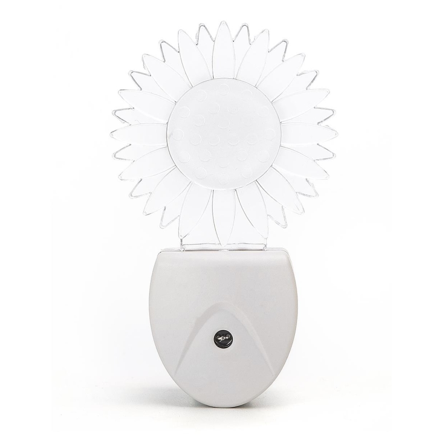 Aigostar - LED RGB nachtlampje met sensor LED/0,5W/230V zon