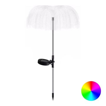 Aigostar - LED RGB Solar decoratief lamp LED/0,03W/1,2V 70cm IP44