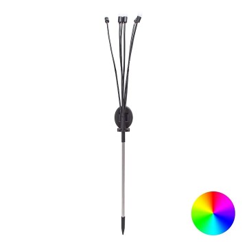 Aigostar - LED RGB Solar decoratief lamp LED/0,04W/1,2V 68,5cm IP44