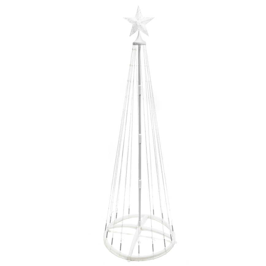 Aigostar - LED RGBICW Slimme buiten kerstdecoratie MESH 165xLED/230V 1,8m IP44 + afstandsbediening