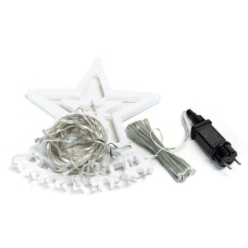 Aigostar - LED RGBICW buiten kerstverlichting 250xLED/230V 2,5m IP44 + afstandsbediening