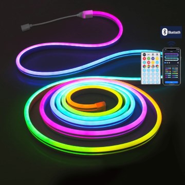 Aigostar - LED RGBICW buiten kerstsnoer 90xLED, 3 m, IP44 + afstandsbediening