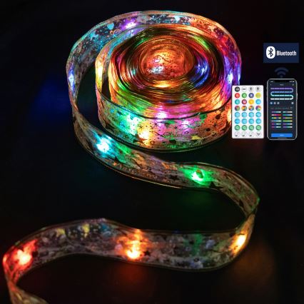 Aigostar - LED RGBICW slimme buitenlichtsnoer MESH, 100×LED, 10 m, IP44 + afstandsbediening