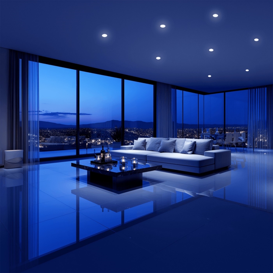 Aigostar - LED RGBW Dimbare en hangende badkamer verlichting MESH Smart LED/3W/230V 2700-6500K IP44