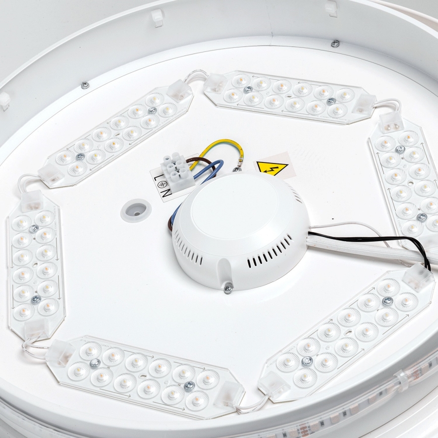 Aigostar - LED RGBW Dimbare Badkamerlamp LED/27W/230V 40 cm Wi-Fi IP44