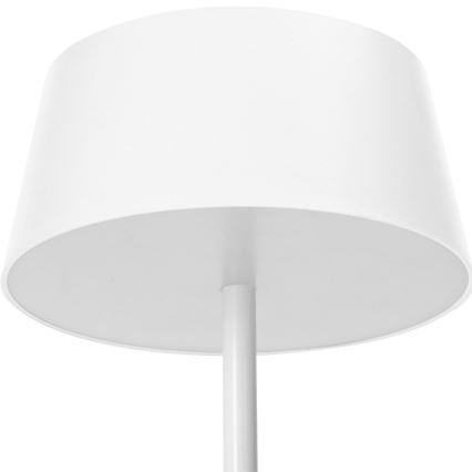 Aigostar - RGBW Dimbaar LED Bureau Lamp met Power Outlets en USB LED/4.6W/230V 3000/4000/6500K White
