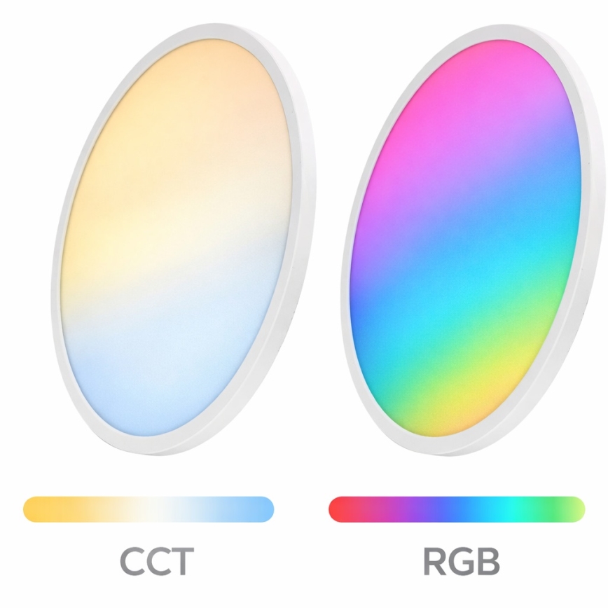 Aigostar - LED RGBW dimbare plafondlamp MESH LED/36W/230V 3000-6500K wit + afstandsbediening