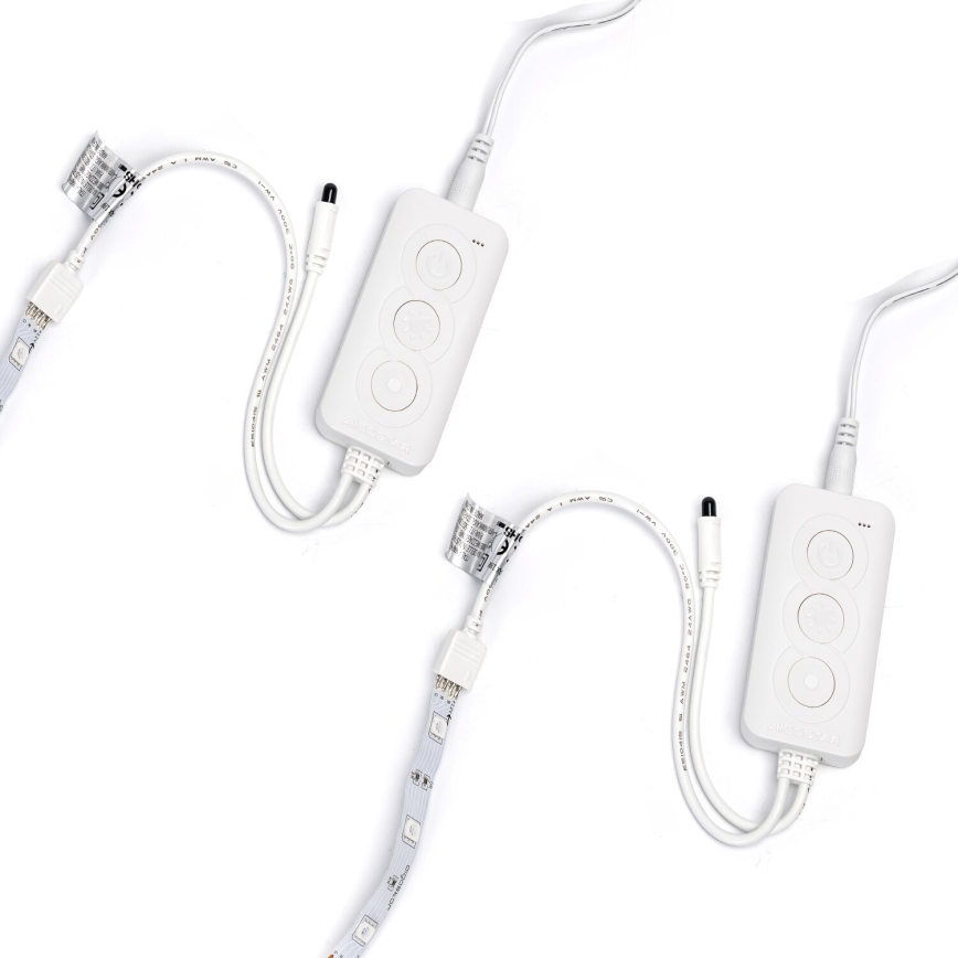 Aigostar - LED RGBW dimbare strip LED/18W/12V 2x5 m Wi-Fi