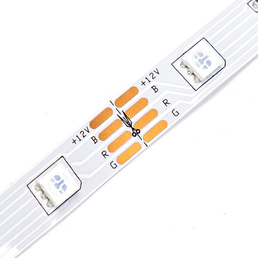 Aigostar - LED RGBW dimbare strip LED/18W/12V 2x5 m Wi-Fi