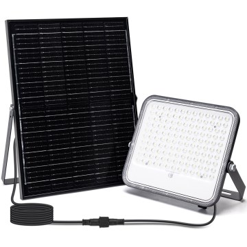 Aigostar - LED RGBW Dimbare zonne-schijnwerper LED/200W/3,4V IP66 + afstandsbediening