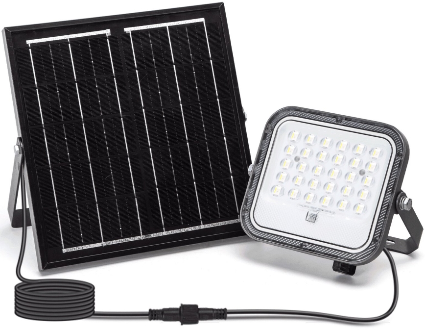 Aigostar - LED RGBW Dimbare zonne-schijnwerper LED/50W/3,4V IP66 + afstandsbediening