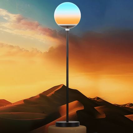 Aigostar - LED RGBW Dimbare vloerlamp MESH LED/8W/230V + afstandsbediening