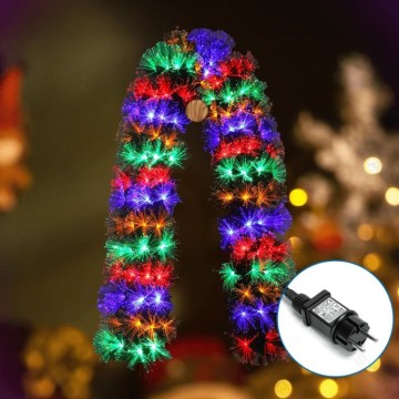 Aigostar - LED RGBY buiten kerstdecoratie 112xLED/3,6W/230V 2m IP44