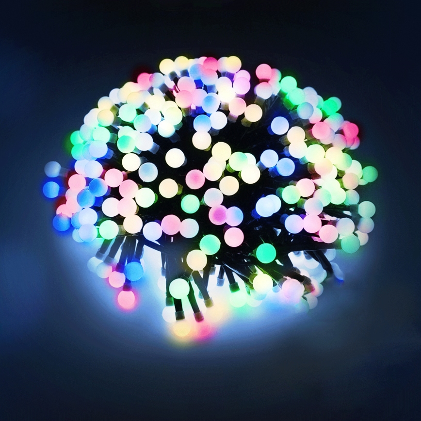 Aigostar - LED buitensnoer voor decoratie, 100×LED, 8 functies, 10 m, IP44, multicolor