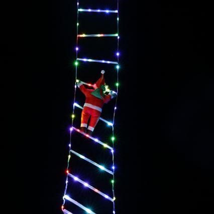 Aigostar - Décoration de Noël extérieure LED, 154 LED, 8 fonctions, 1,6 m, IP44, multicolore