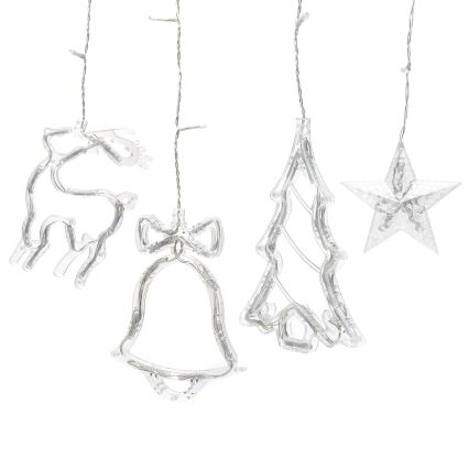 Aigostar - Guirlande de Noël LED RGBY extérieure 120xLED/8 fonctions 3x0,6m IP44 multicolore + télécommande