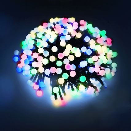 Aigostar - Guirlande décorative LED d'extérieur 100xLED / 8 fonctions, 10 m, IP44, multicolore