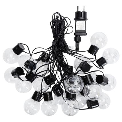 Aigostar - Guirlande lumineuse décorative d'extérieur 160 LED, 10 m, IP44, multicolore