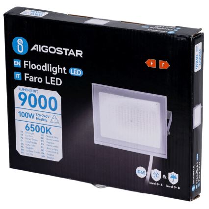 Aigostar - LED-schijnwerper 100W/230V 6500K IP65