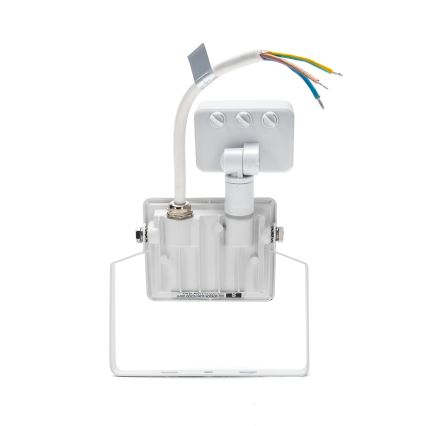 Aigostar - LED Schijnwerper met Sensor LED/10W/230V 4000K IP65 wit