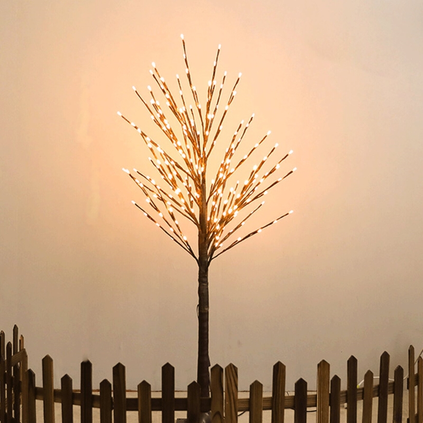 Aigostar - LED Solar decoratie 24xLED/2,6m IP65 warm wit boom