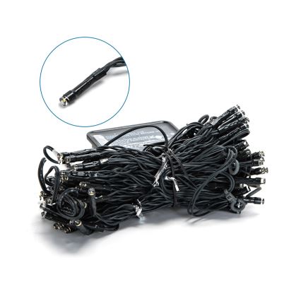 Aigostar - LED Solar Kerstketting 100xLED/8 Functies 4x1m IP65 warm wit 800 mAh