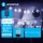 Aigostar - LED Solar Kerstketting 50xLED/8 Functies 12m IP65 800 mAh koud wit